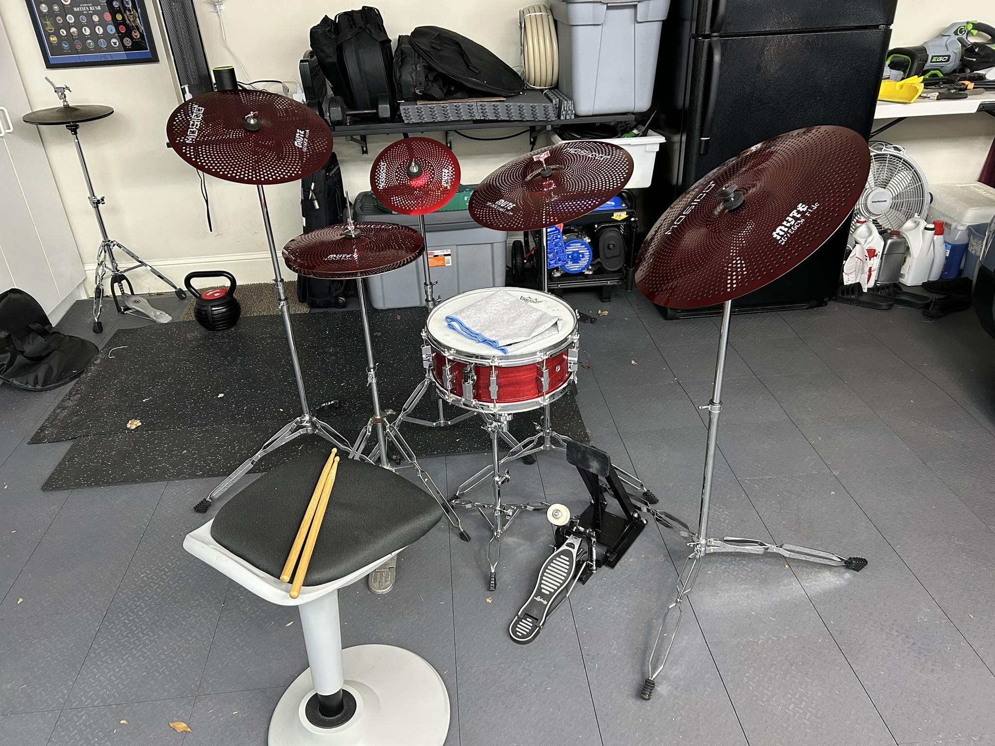 Garage band practice