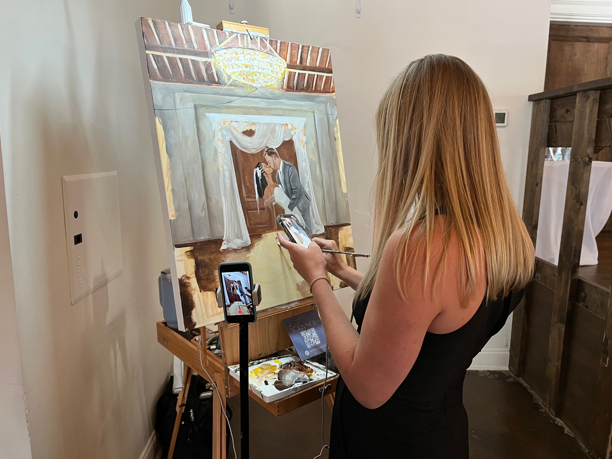 Wedding painting