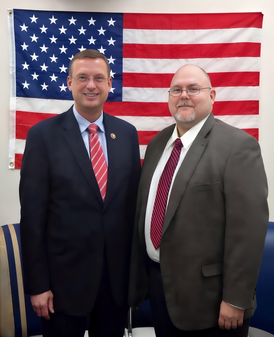 With Doug Collins in D.C.