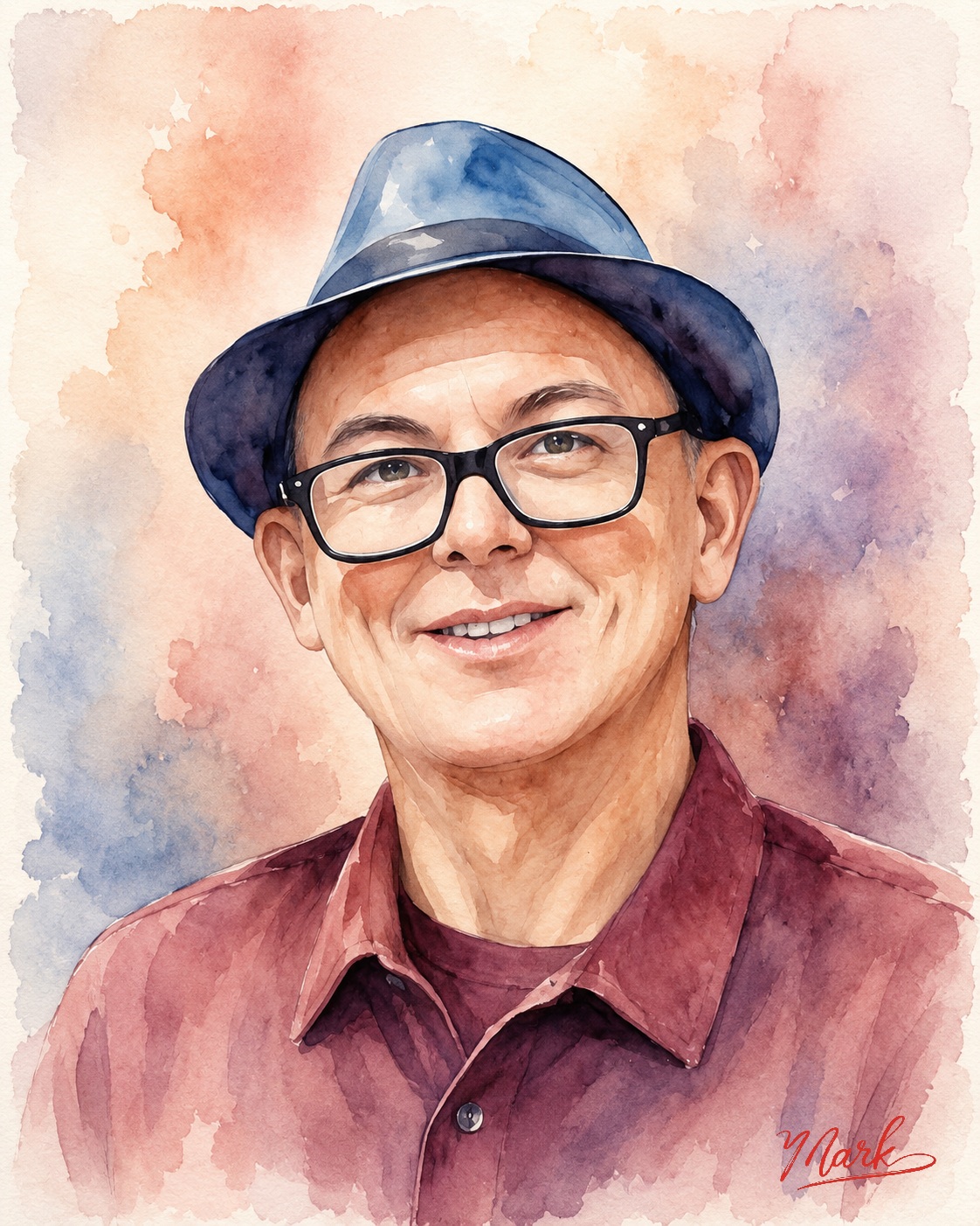 Self Portrait Watercolor