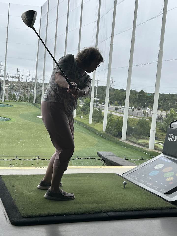 Redhead golf